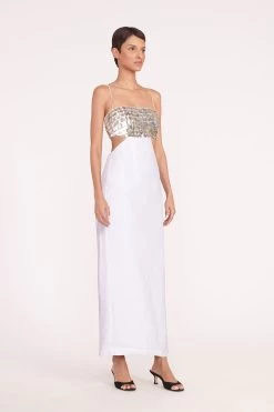 JADA DRESS | WHITE -Chic Style Shop jada dress black 05740 web 2