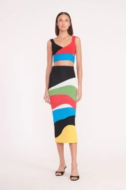 KARINA SKIRT | MARBLE WAVE 11 KARINA SKIRT | MARBLE WAVE -Chic Style Shop karina skirt marble wave 02368 web