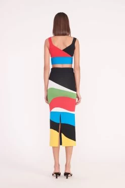 KARINA SKIRT | MARBLE WAVE 10 KARINA SKIRT | MARBLE WAVE -Chic Style Shop karina skirt marble wave 02378 web