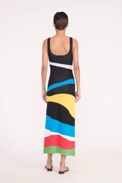 KATIE DRESS | MARBLE WAVE -Chic Style Shop katie dress marble wave 02360 web