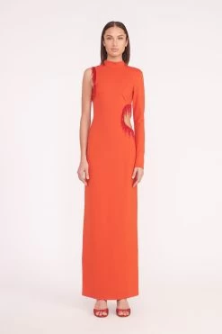 KIRSTEN DRESS | FIRE RED