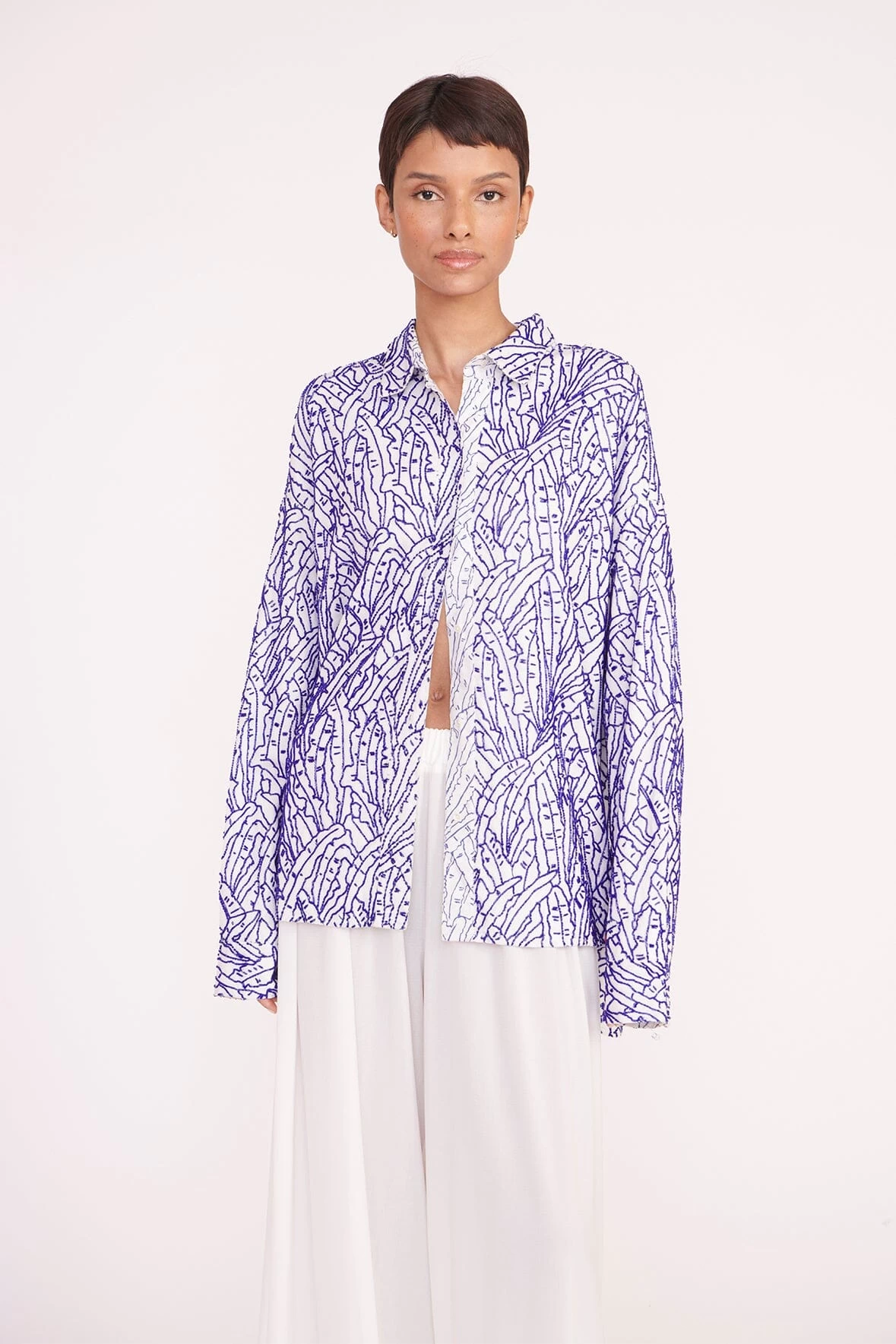 MELODY TOP | BLUE PALM 1 MELODY TOP | BLUE PALM