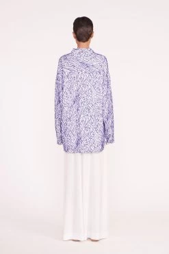 MELODY TOP | BLUE PALM 11 MELODY TOP | BLUE PALM -Chic Style Shop marza pant white 05583 web