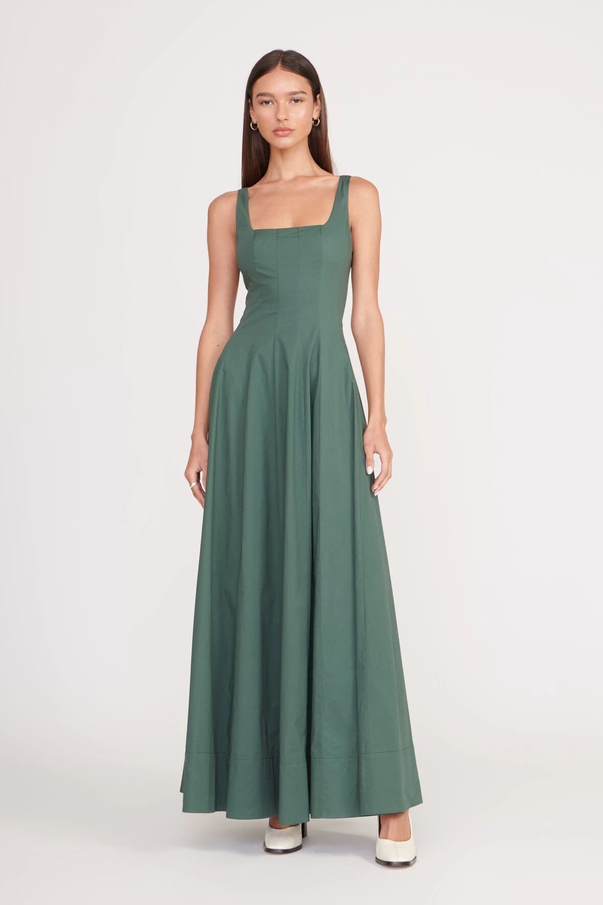 WELLS MAXI DRESS | PINE 1 WELLS MAXI DRESS | PINE