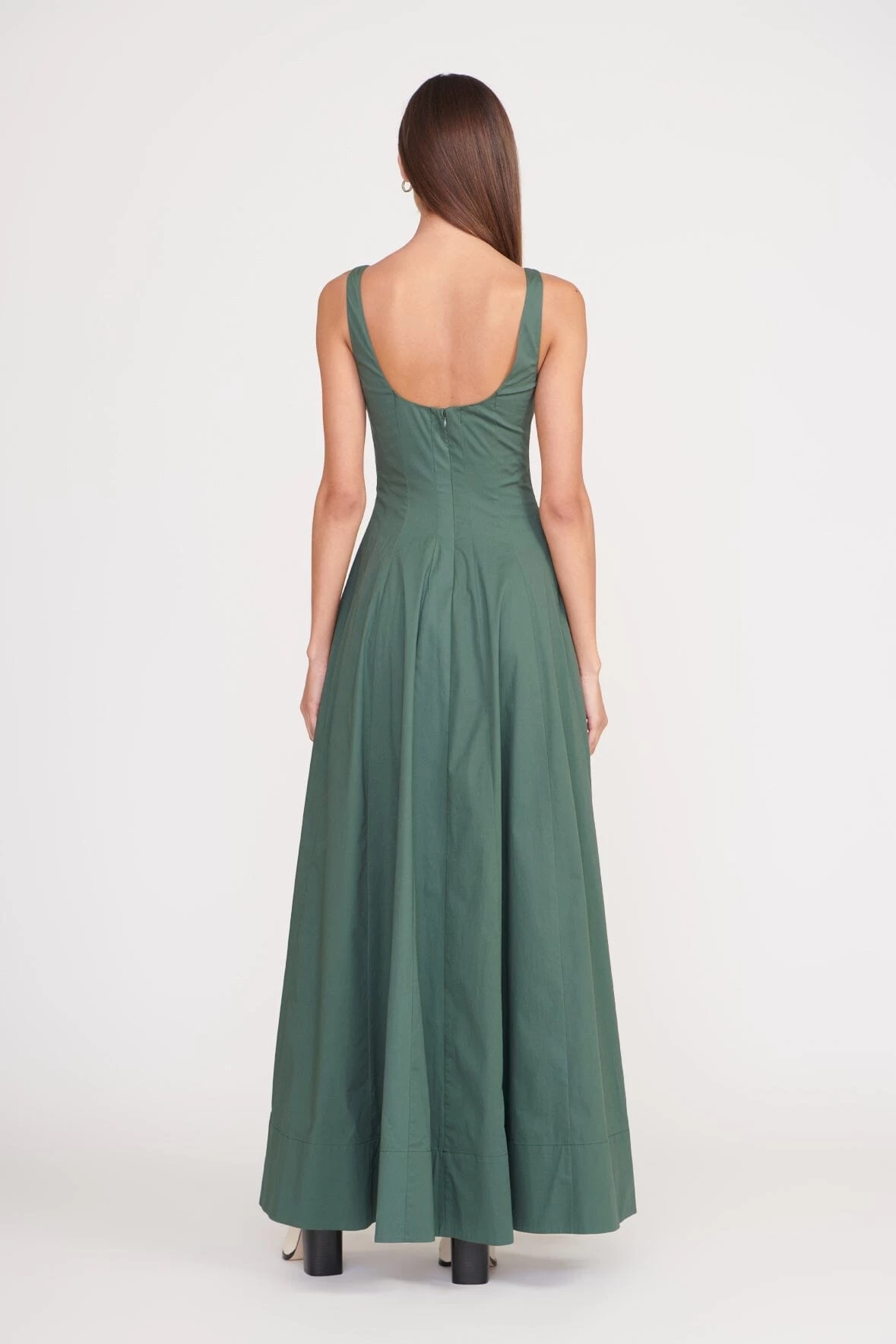 WELLS MAXI DRESS | PINE 3 WELLS MAXI DRESS | PINE - Image 3