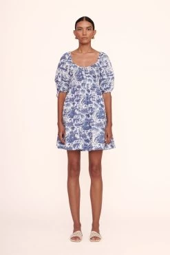 MINI FAYE DRESS | BLUE TOILE