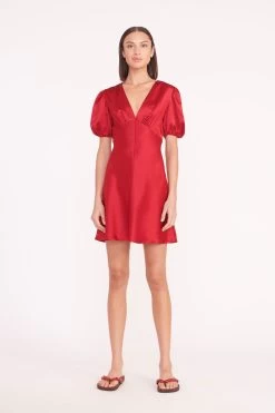 MINI MILLA DRESS | RUBY -Chic Style Shop mini milla dress ruby 02743 web