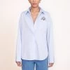 CUSTOM STAUD X C.BONZ CLASSIC OVERSIZED SHIRT | OXFORD BLUE