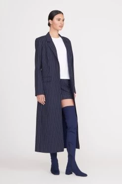 RALPH COAT | NAVY PINSTRIPE 7 RALPH COAT | NAVY PINSTRIPE -Chic Style Shop ralph coat navy pinstripe 3 web 3d305a84 c15b 4d2e 9d09 7aa47d20400b