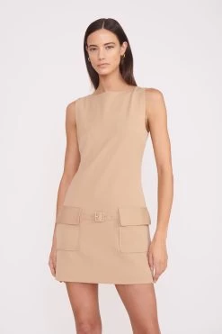 SHEILA DRESS | CAMEL -Chic Style Shop sheila dress camel 1
