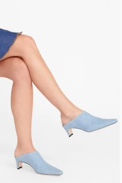 WALLY MULE | DENIM BLUE 10 WALLY MULE | DENIM BLUE -Chic Style Shop shoes 0634 web