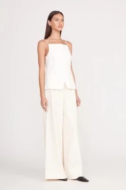 CALEB PANT | ECRU -Chic Style Shop una top ecru 7 1595141f 5bac 4678 81c8 0b68316c2aac