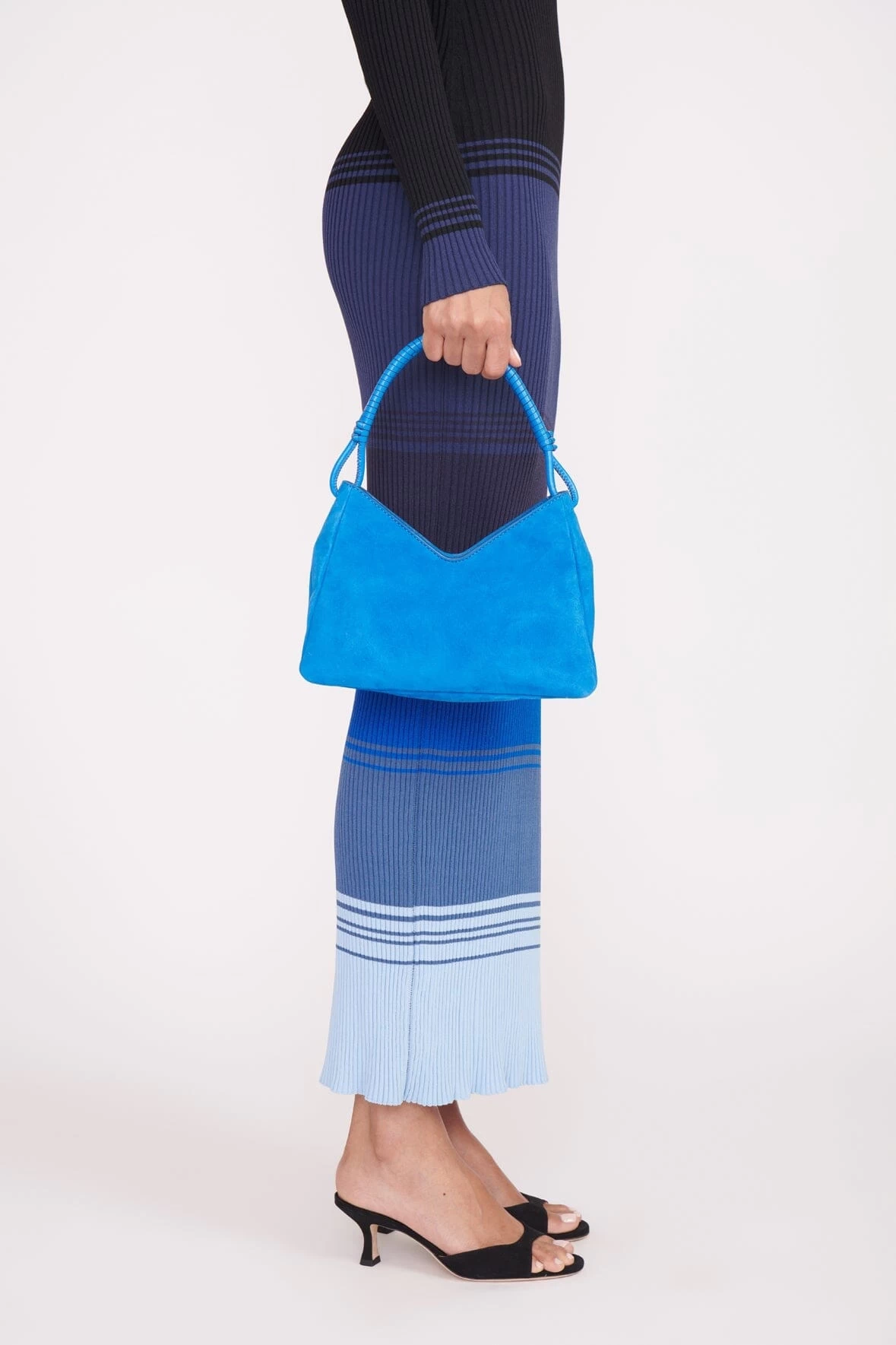 VALERIE SHOULDER BAG | DIRECTOR BLUE SUEDE 4 VALERIE SHOULDER BAG | DIRECTOR BLUE SUEDE - Image 4