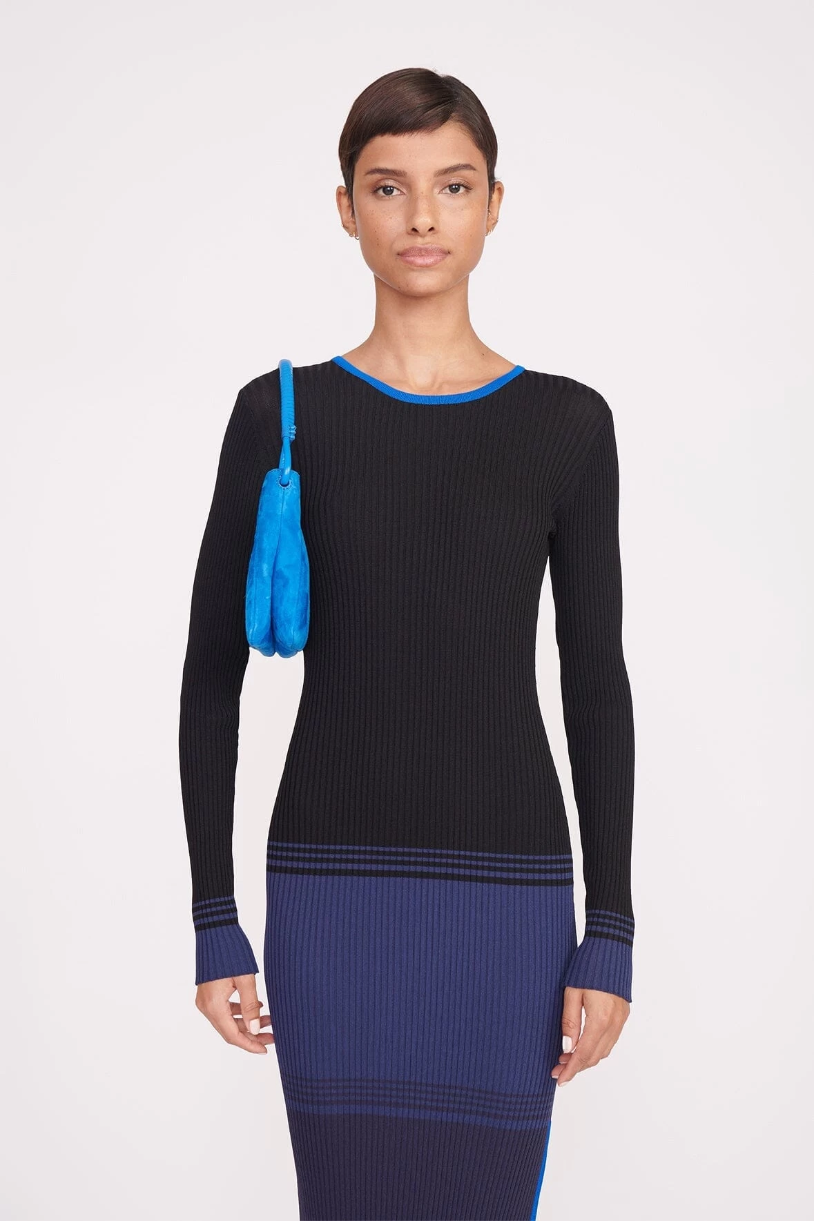 VALERIE SHOULDER BAG | DIRECTOR BLUE SUEDE 6 VALERIE SHOULDER BAG | DIRECTOR BLUE SUEDE - Image 6