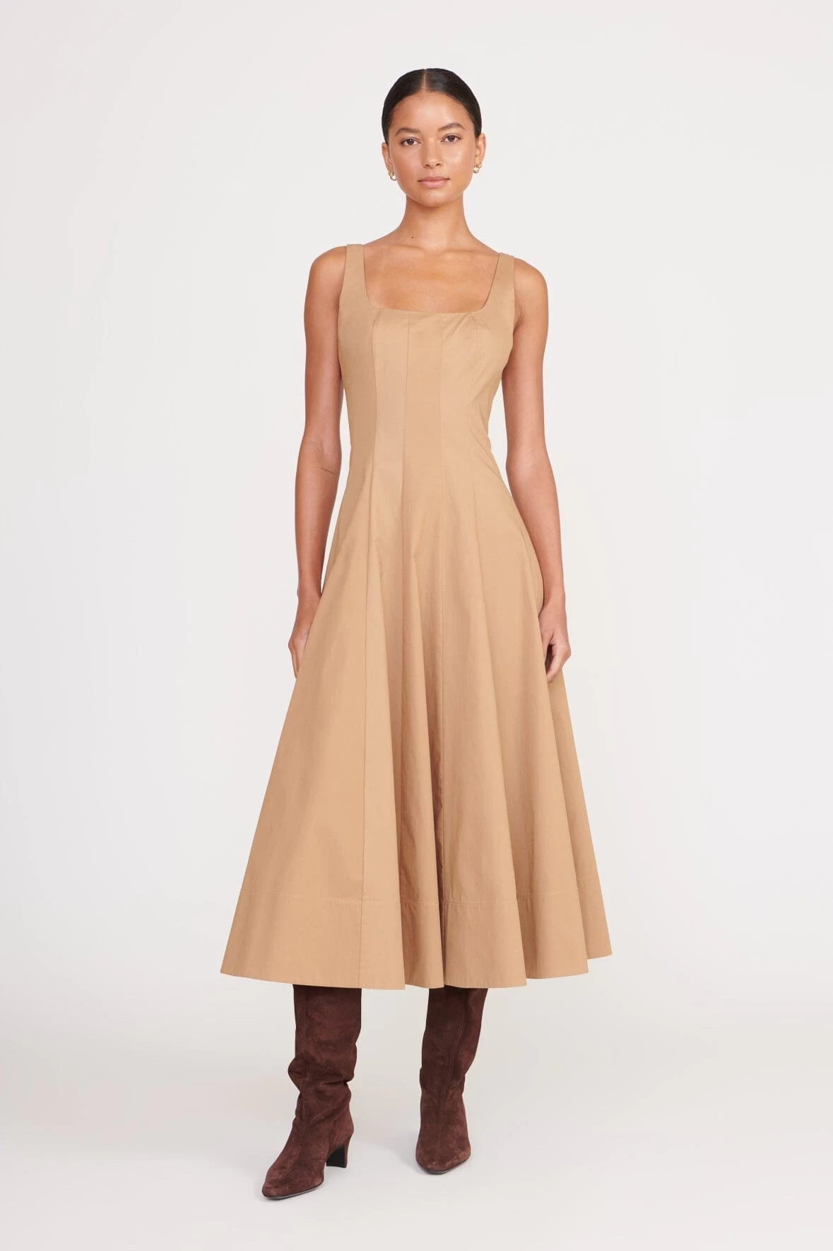 WELLS DRESS | CAMEL 1 WELLS DRESS | CAMEL